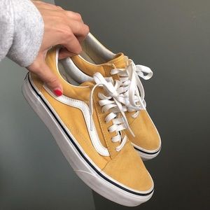 Yellow vans size 7
